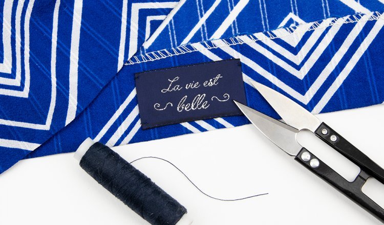 Voucher code for woven labels