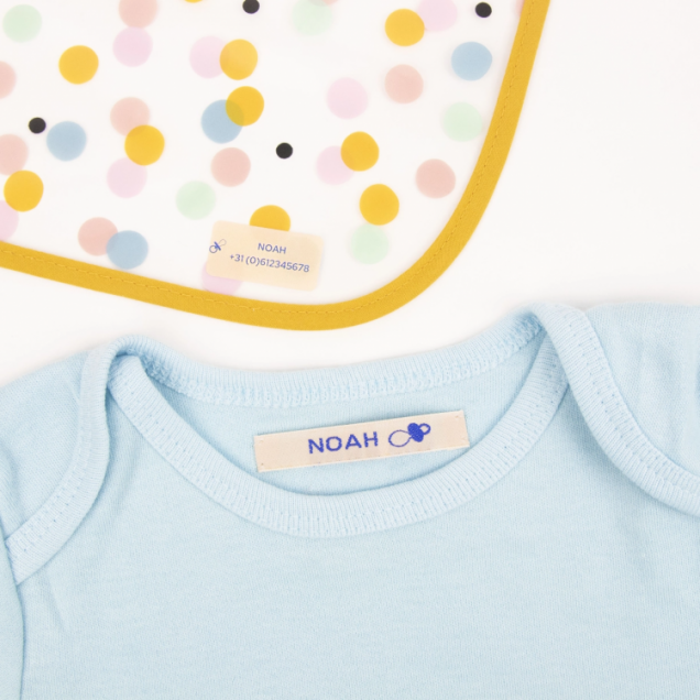 Labels voor baby's en kids