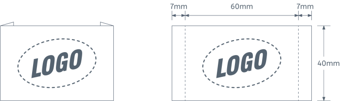 Premium logo labels