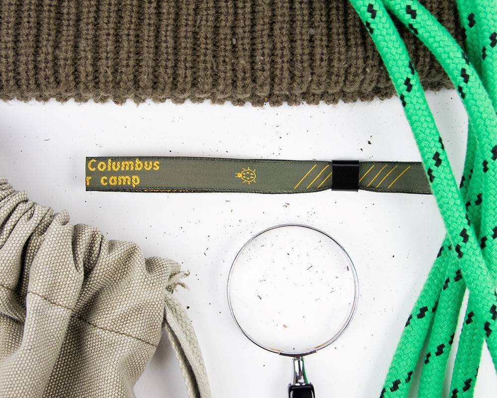 festival armbandje 15mm met zwarte sluiting