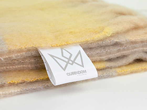 geweven label met eigen logo